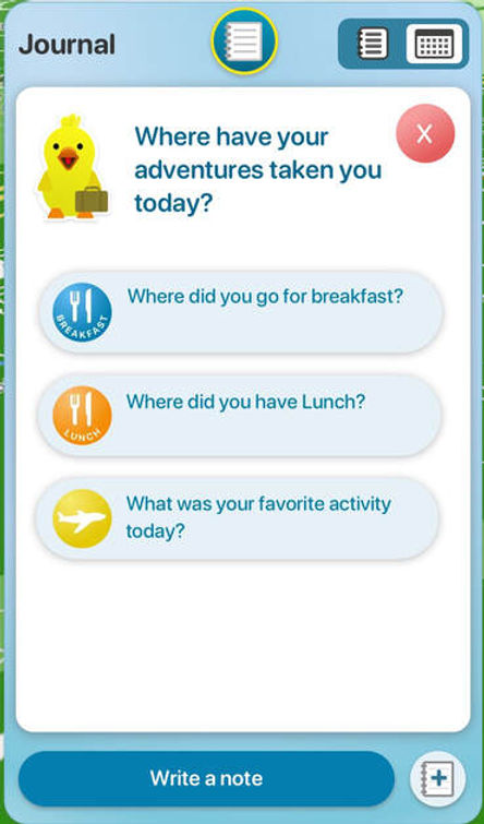 Build great vacation memories with these Travel Journal starter questions.