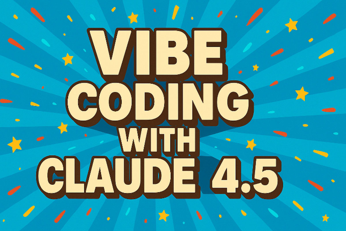 I spent the weekend vibe coding with Claude 4.5, here's what I learned