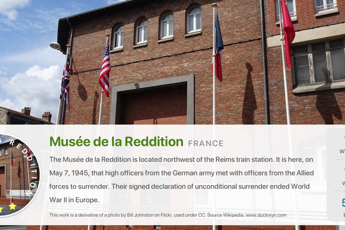 Musee de la Reddition: Where Germany Surrendered to End WWII in Europe