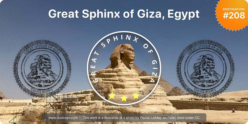 Visiting Egypt: Great Sphinx of Giza