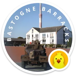 Bastogne Barracks sticker