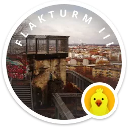 Flakturm III sticker