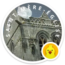 Saint-Mère-Église sticker