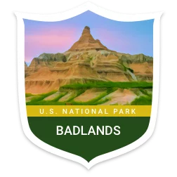 Badlands National Park badge
