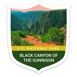 Black Canyon of the Gunnison National Park badge
