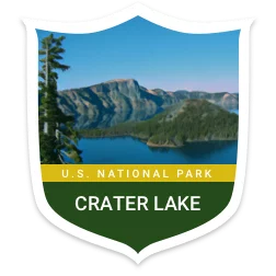 Crater Lake National Park badge