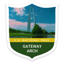 Gateway Arch National Park badge