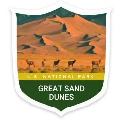 Great Sand Dunes National Park badge