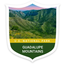 Guadalupe Mountains National Park badge