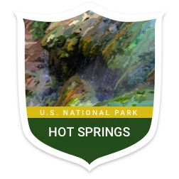Hot Springs National Park badge