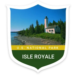 Isle Royale National Park badge
