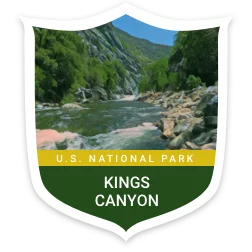 Kings Canyon National Park badge