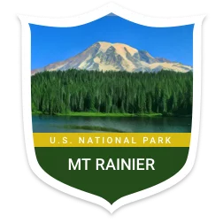 Mount Rainier National Park badge