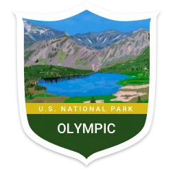 Olympic National Park badge