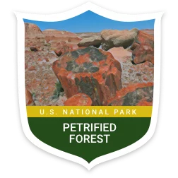 Petrified Forest National Park badge