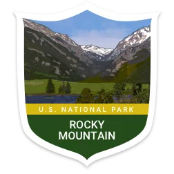 Rocky Mountain National Park badge