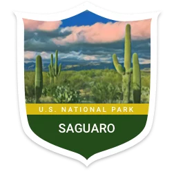Saguaro National Park badge