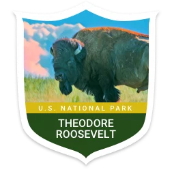 Theodore Roosevelt National Park badge