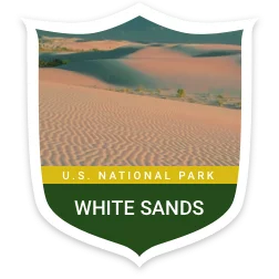 White Sands National Park badge