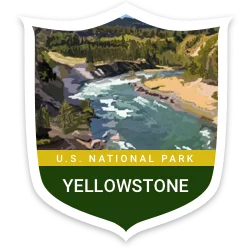 Yellowstone National Park badge