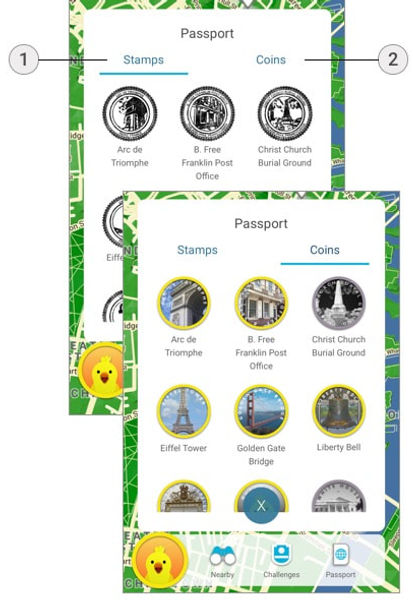 Passport view screenshot